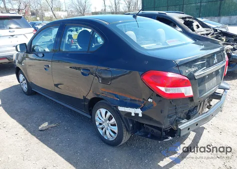 2019 Mitsubishi Mirage G4 Es из США, поврежденный, VIN ML32F3FJ3KHF05596
